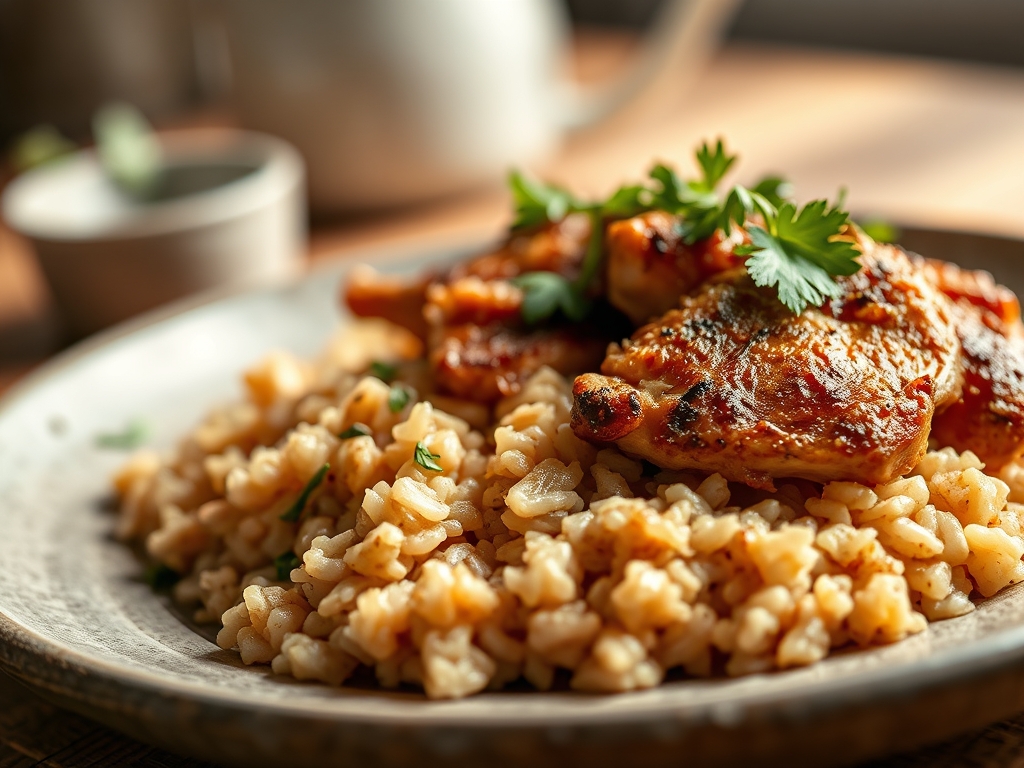 brown rice chicken recipes