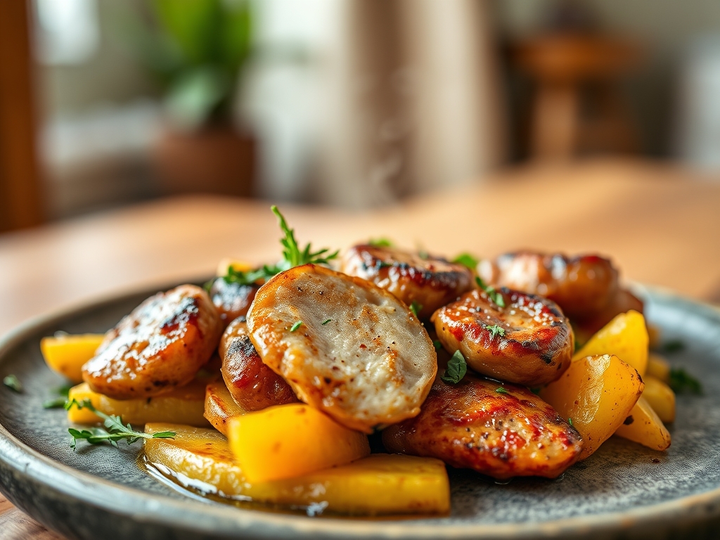 chicken sausage potato recipes