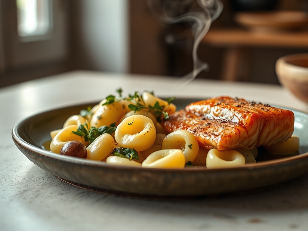 gnocchi and salmon recipes