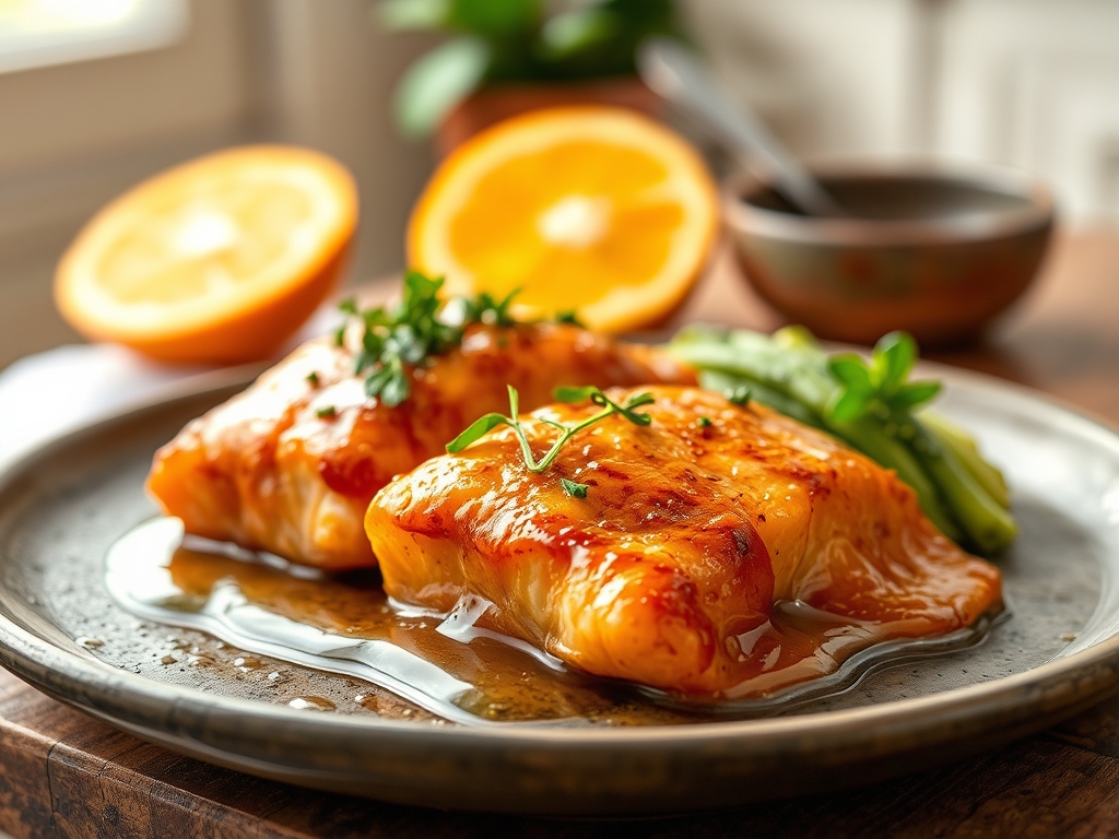 orange glazed salmon recipes