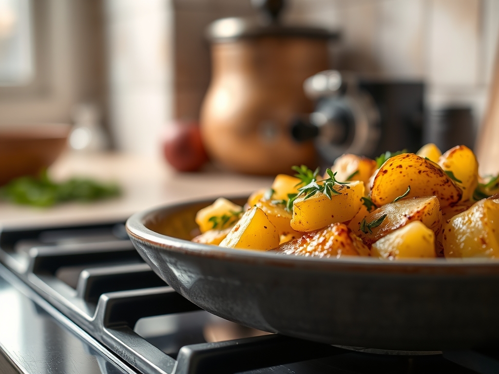 potato recipes on stove