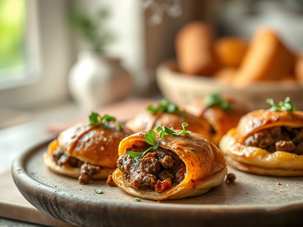 puff pastry ground beef recipes