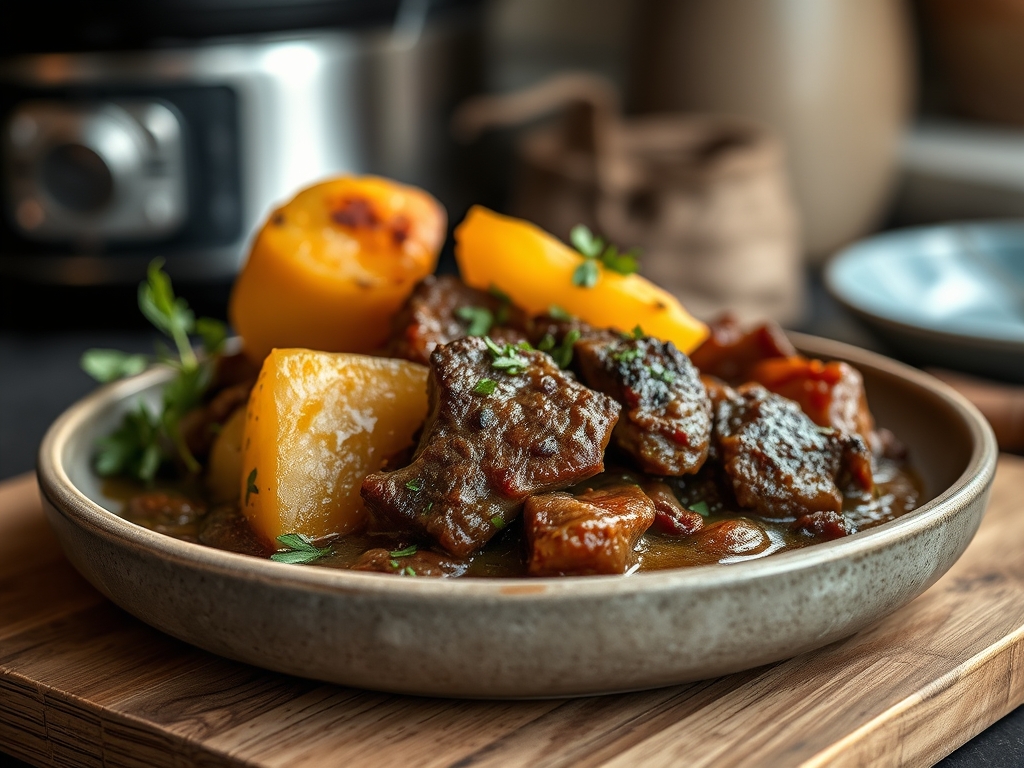 slow cooker beef and potato recipes