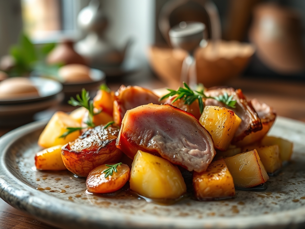 slow cooker ham and potato recipes