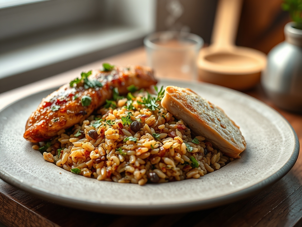 wild rice and chicken recipes